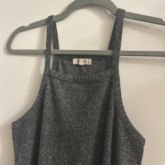 Madewell heathered gray Oceanside tank dress small - Picture 3 of 6